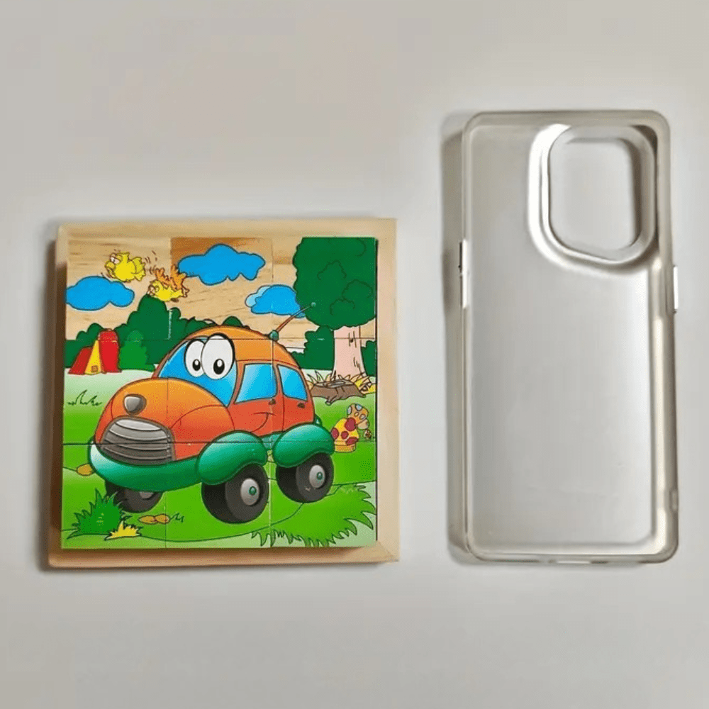 Puzzle en Bois - CubeMontessori™ - Moyens de Transport - Le Merveilleux Monde de l'Enfance