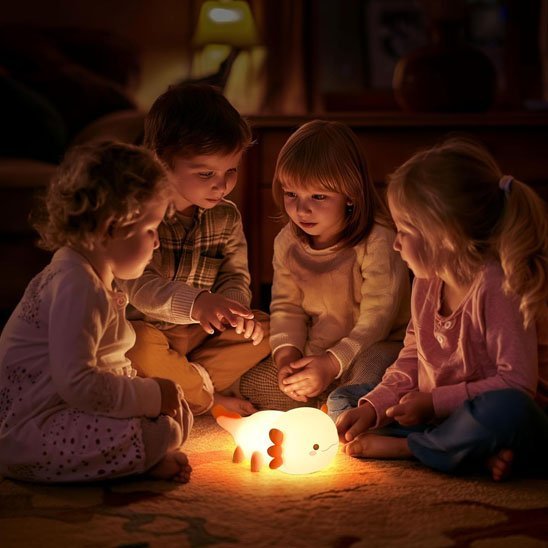 Veilleuse | Éclairage apaisant - Le Merveilleux Monde de l’Enfance