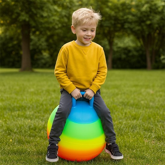 Ballon sauteur | Équilibre Kangourou - Le Merveilleux Monde de l’Enfance
