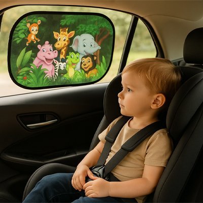 Pare - soleil voiture | Ultra Frais - Le Merveilleux Monde de l’Enfance