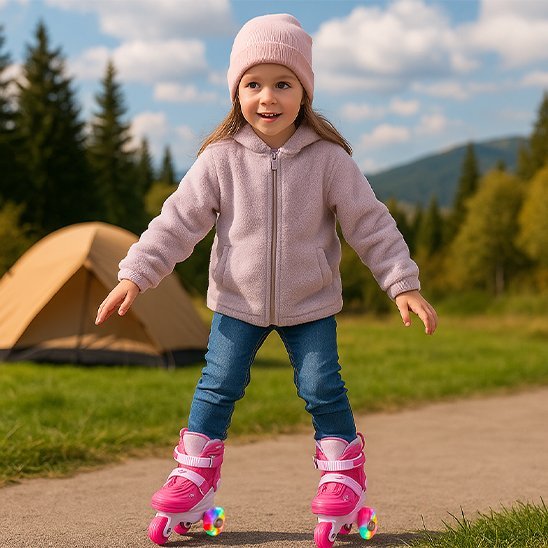 Roller enfant | Ajustable & Sécurisé - Le Merveilleux Monde de l’Enfance
