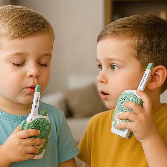Talkie walkie enfant | Robuste 3km - Le Merveilleux Monde de l’Enfance
