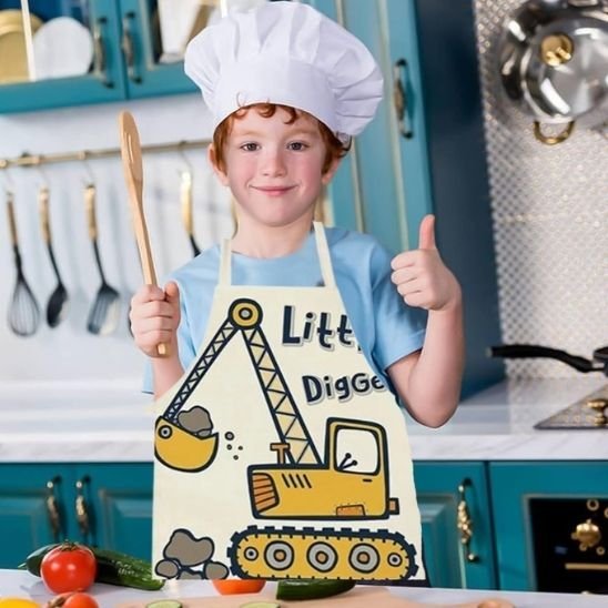 Tablier de cuisine | Élégant & Durable - Le Merveilleux Monde de l’Enfance