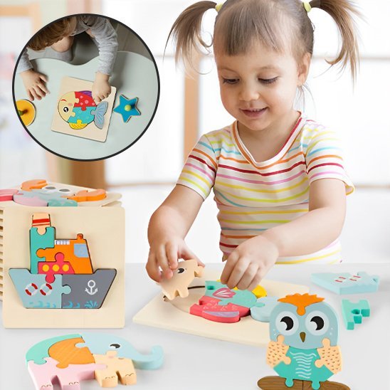 Puzzle enfant | Éducatif - Le Merveilleux Monde de l’Enfance