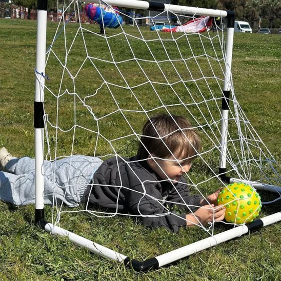 Cage de foot enfant | Robuste & Facile à Installer - Le Merveilleux Monde de l’Enfance