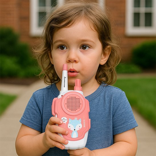 Talkie walkie enfant | Robuste 3km - Le Merveilleux Monde de l’Enfance