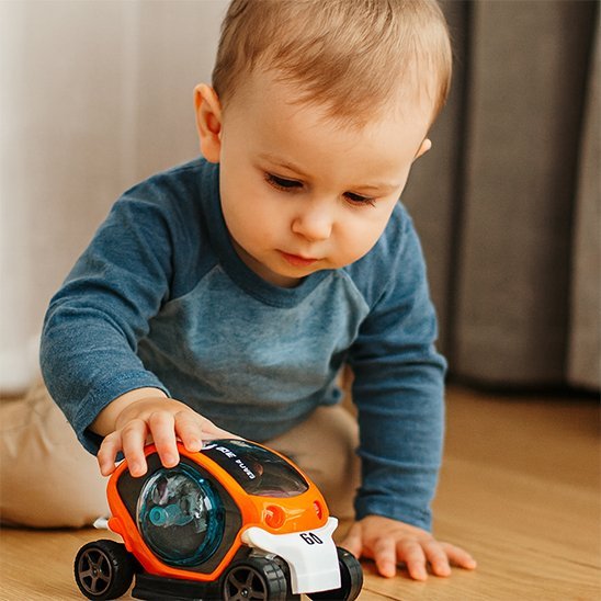 Petite voiture jouet | Coloré Bois Éducatif - Le Merveilleux Monde de l’Enfance