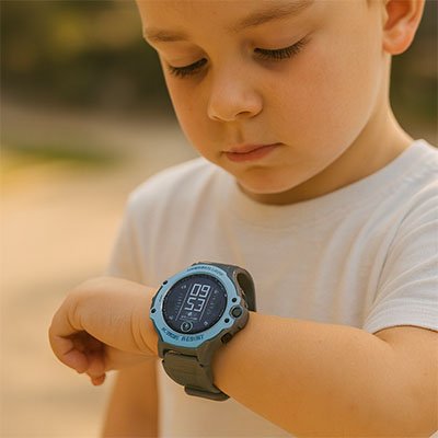 Montre connectée enfant | Sécurité - Le Merveilleux Monde de l’Enfance