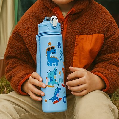 Gourde enfant isotherme sans BPA | FraisPure - Le Merveilleux Monde de l’Enfance