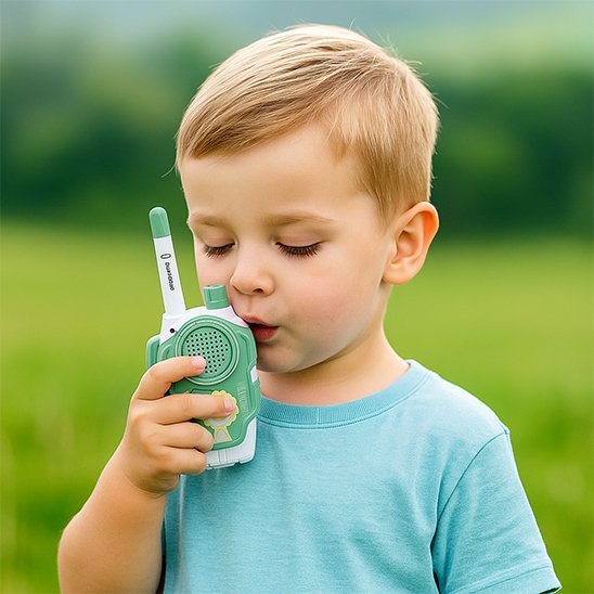Talkie walkie enfant | Robuste 3km - Le Merveilleux Monde de l’Enfance