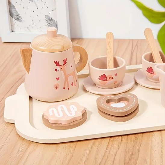 Dinette en bois écologique | Créativ'Nature - Le Merveilleux Monde de l’Enfance