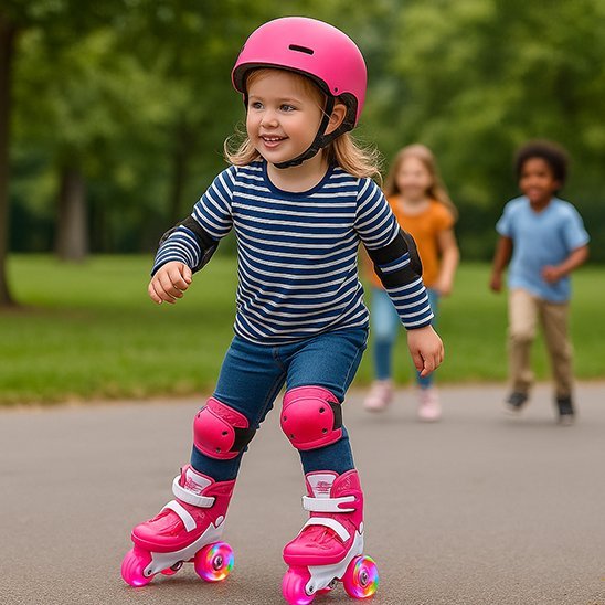 Roller enfant | Ajustable & Sécurisé - Le Merveilleux Monde de l’Enfance