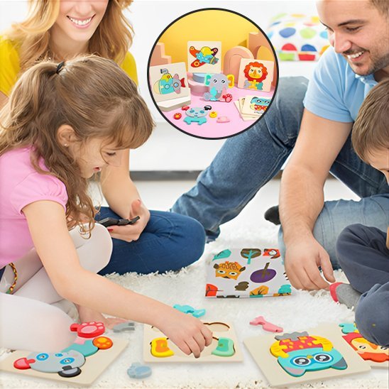 Puzzle enfant | Éducatif - Le Merveilleux Monde de l’Enfance