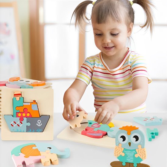 Puzzle enfant | Éducatif - Le Merveilleux Monde de l’Enfance