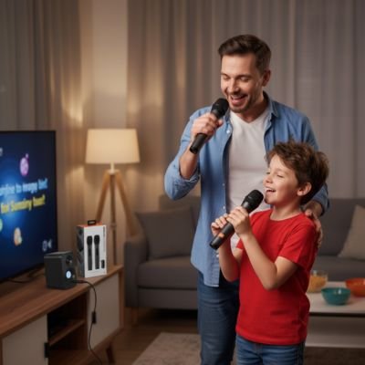 Micro karaoke | SonoHD - Le Merveilleux Monde de l’Enfance