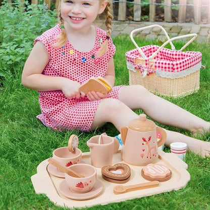 Dinette en bois écologique | Créativ'Nature - Le Merveilleux Monde de l’Enfance
