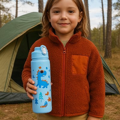 Gourde enfant isotherme sans BPA | FraisPure - Le Merveilleux Monde de l’Enfance