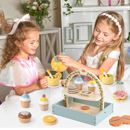 Dinette en bois | Eco - créative - Le Merveilleux Monde de l’Enfance