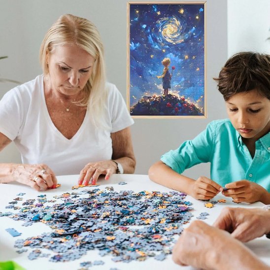 Puzzle 1000 pièces | Zen Détente - Le Merveilleux Monde de l’Enfance