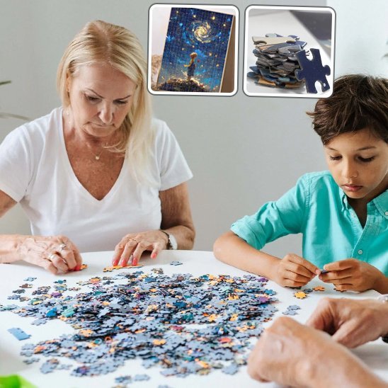 Puzzle 1000 pièces | Zen Détente - Le Merveilleux Monde de l’Enfance